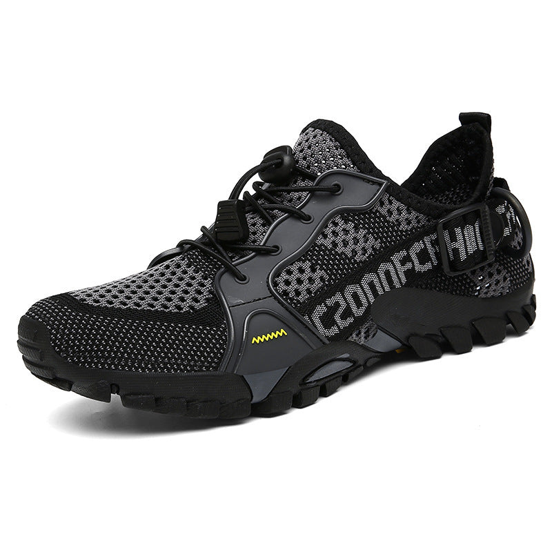 Cloth Shoes With Breathable Mesh For Hiking