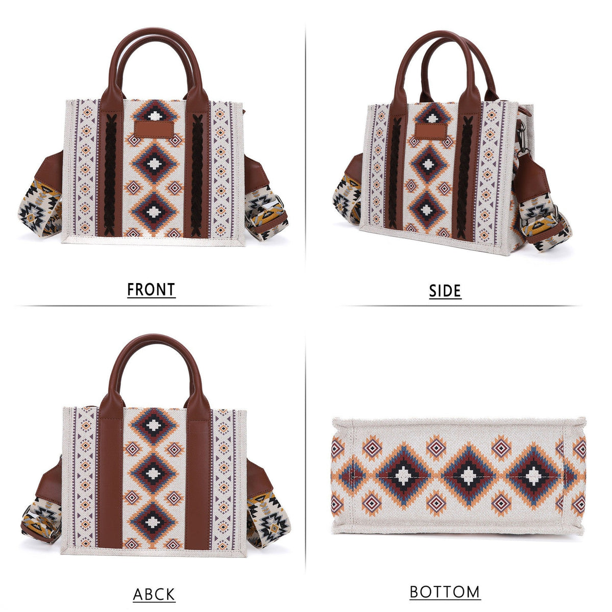 Women's Hand-Woven Messenger Bag