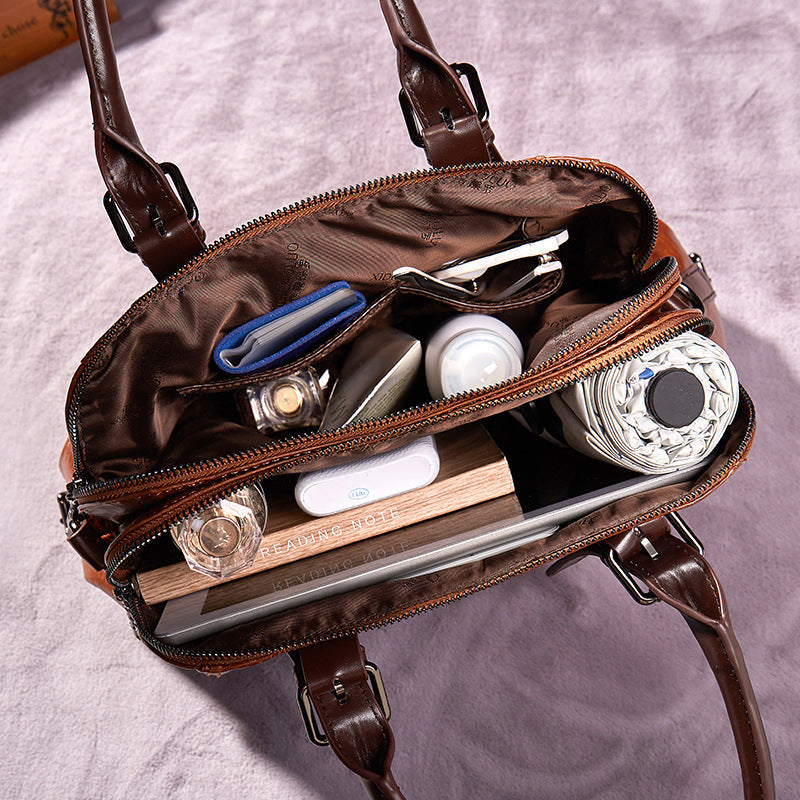 Women's Genuine Leather Crossbody Bag