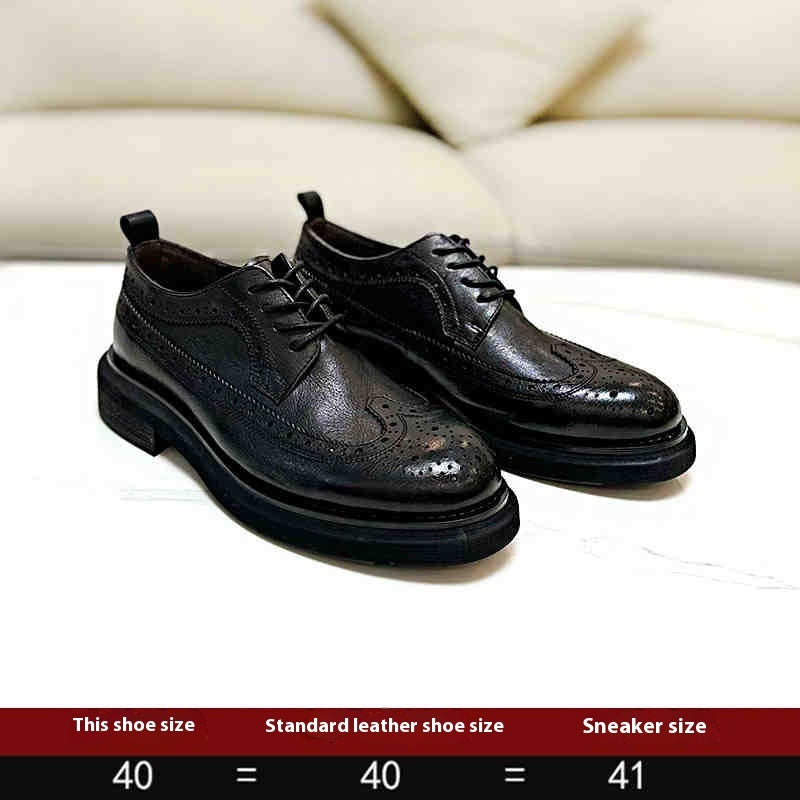 Men's Brogue Leather Shoes