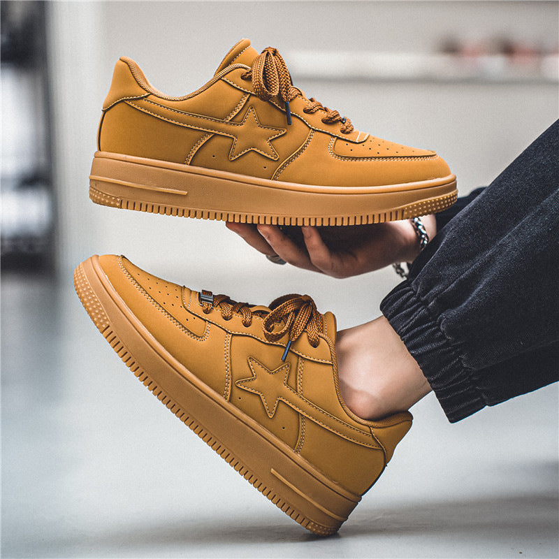 Men's Thick Soled Casual Sneakers