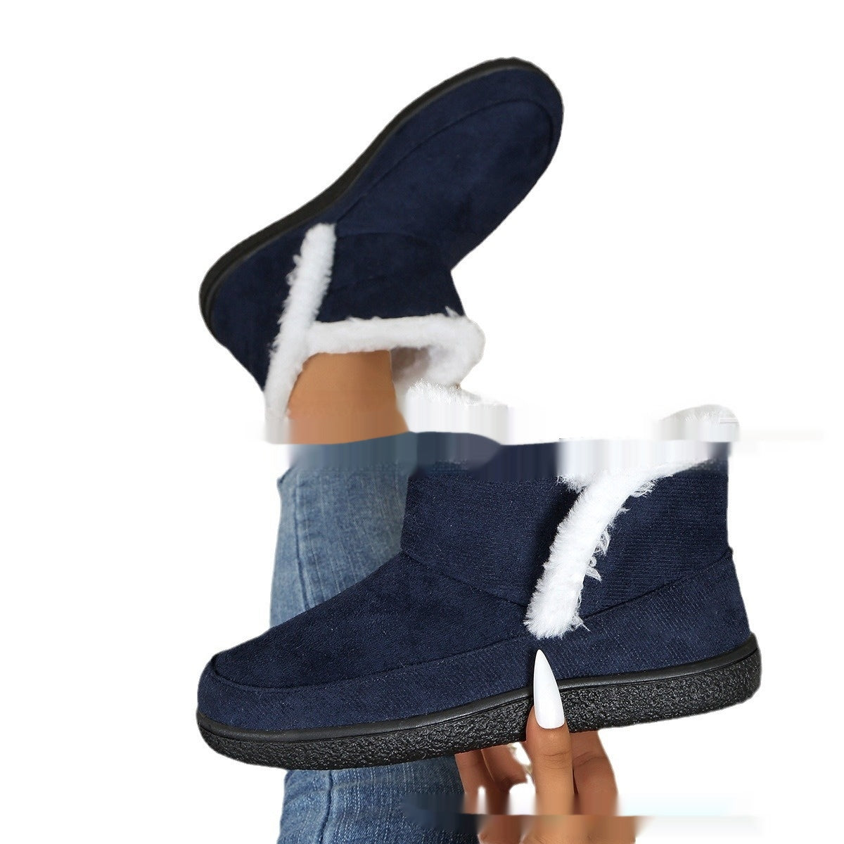 Insulated Cotton-padded Flats