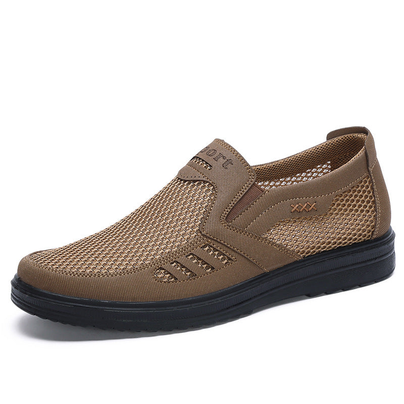 Lightweight Casual Soft Sole Senior Dad Flats