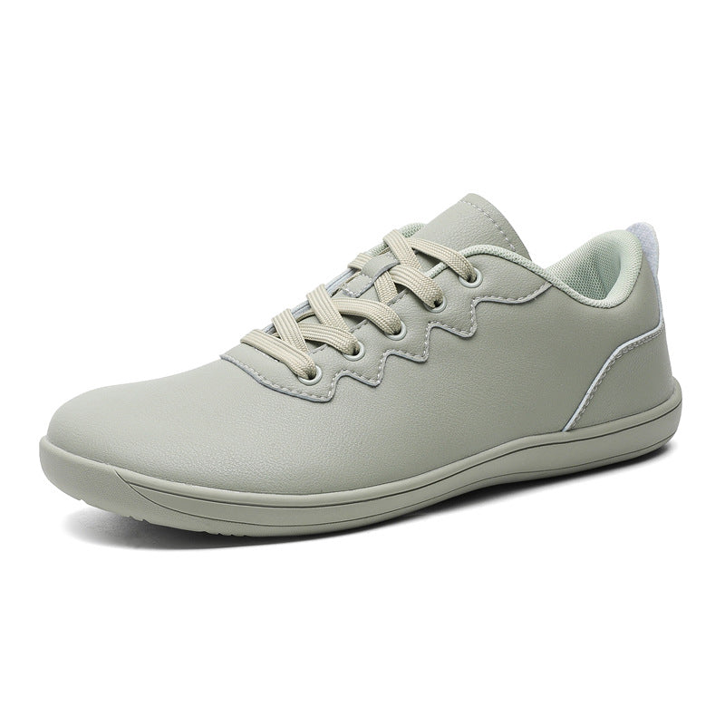 Low-Top Lace-Up Casual Sneakers