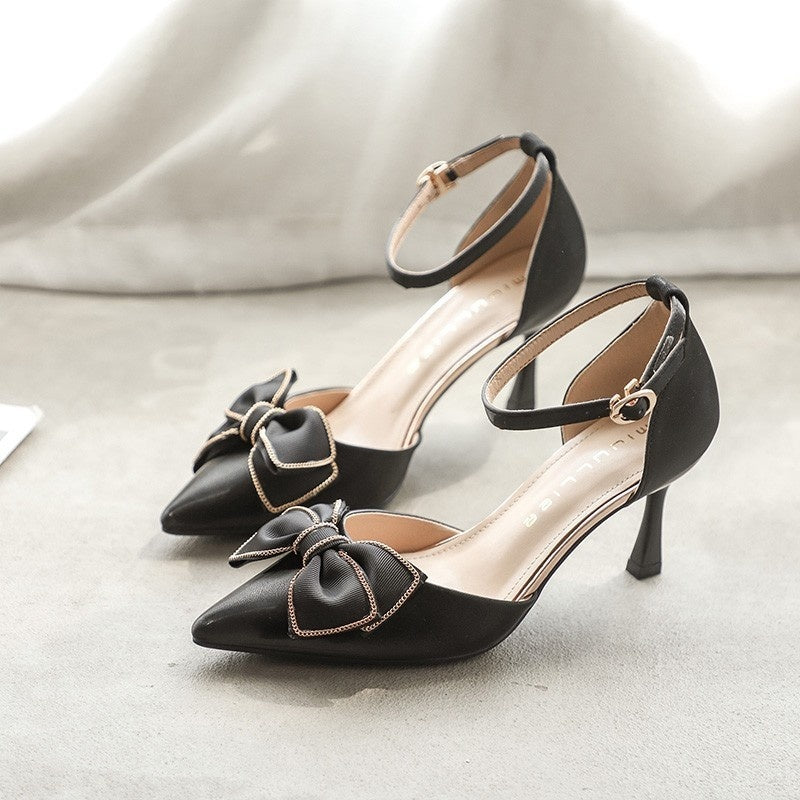 Women's Bow Stiletto Heels