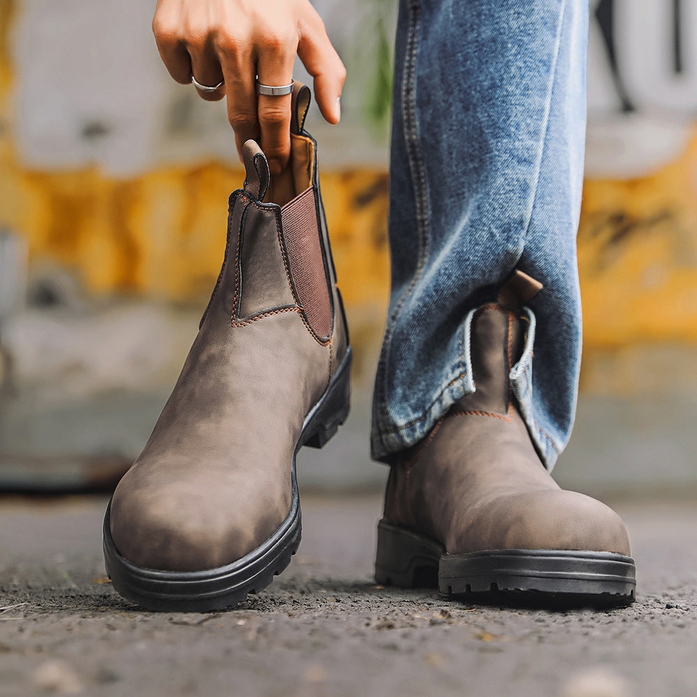 Chelsea Leather Boots
