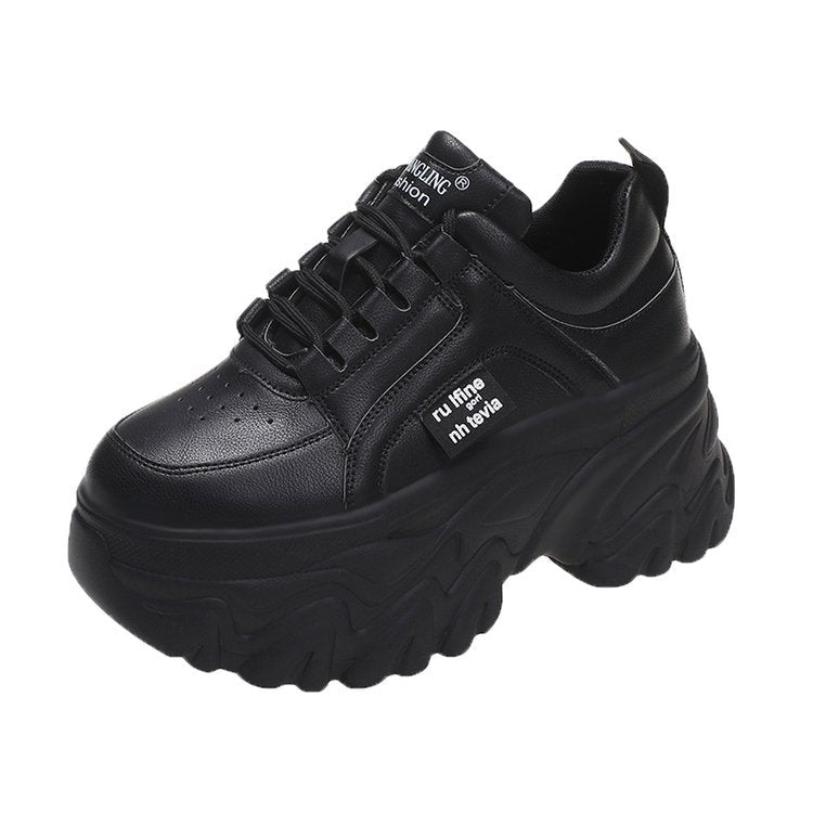 Women's Chunky Platform Dad Heels