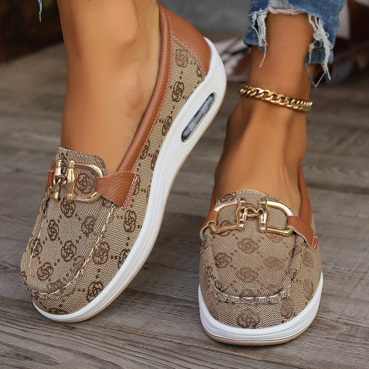Women's Fly-kit Mesh Casual Heels