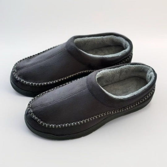 Men's Home Boots With Non-Slip Warm Fleece-Lined