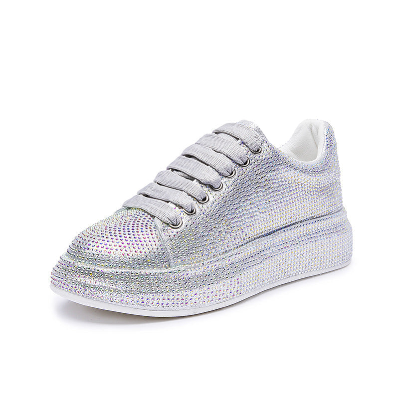Rhinestone Platform Wedges