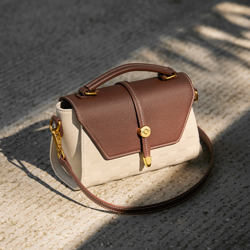 Light Luxury Premium Handbag Genuine Leather Crossbody Travel Crossbody Bag