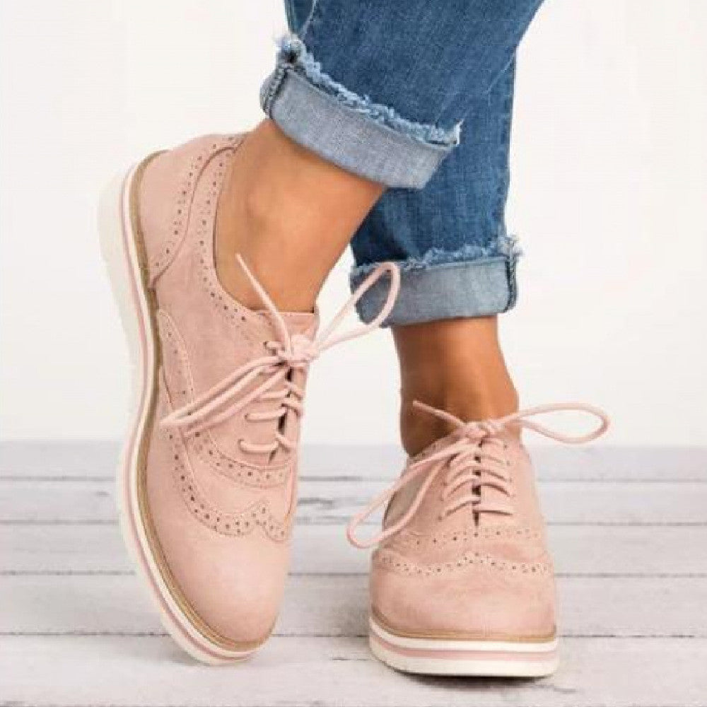Women's Retro British-style Casual Shoes