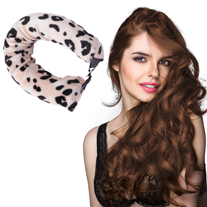 Curling Iron for Women, Lazy Hair Curler, Simple European and American Style Big Wave Sleeping Hair Styler