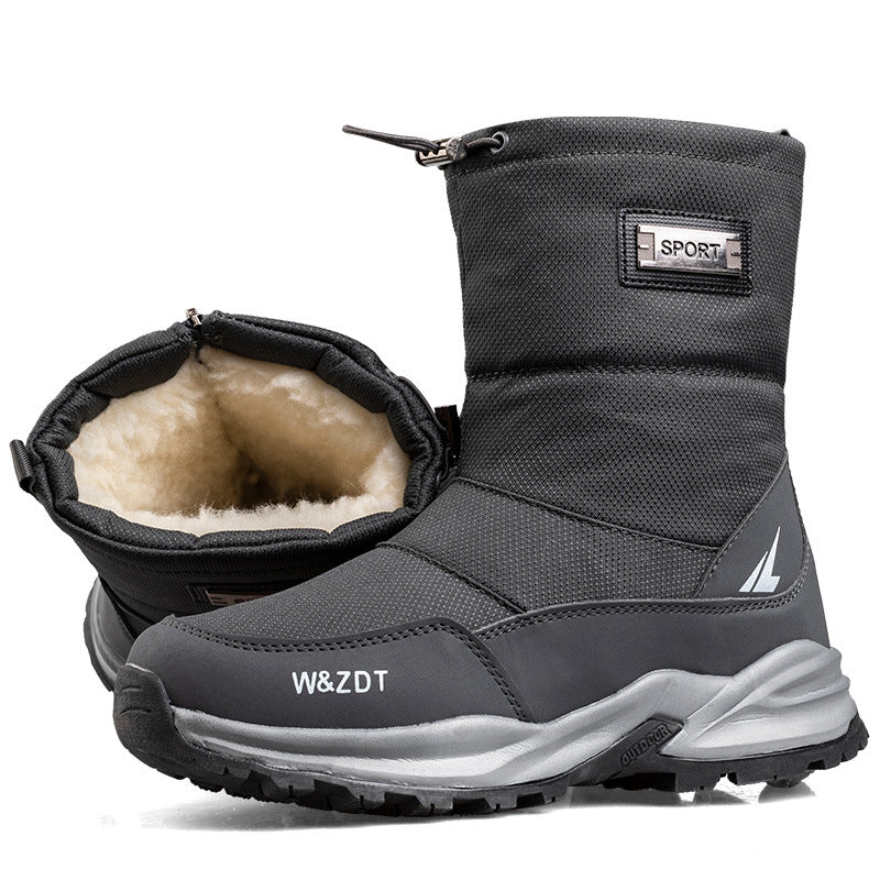 Men's Outdoor Waterproof Non-slip Snow Boots