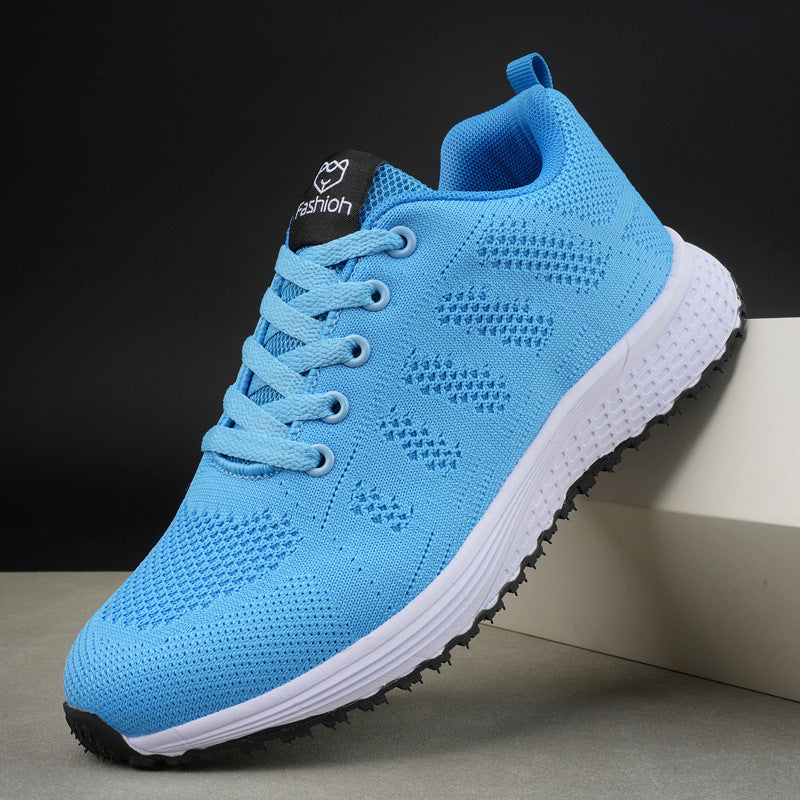 Women's Mesh Lace-Up Sneakers