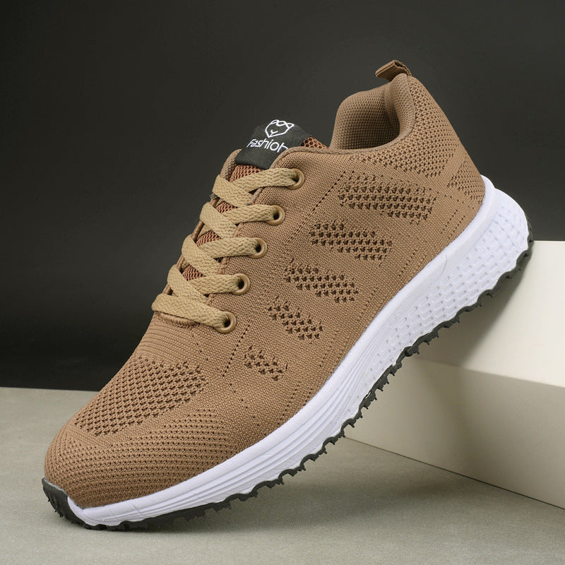 Women's Mesh Lace-Up Sneakers