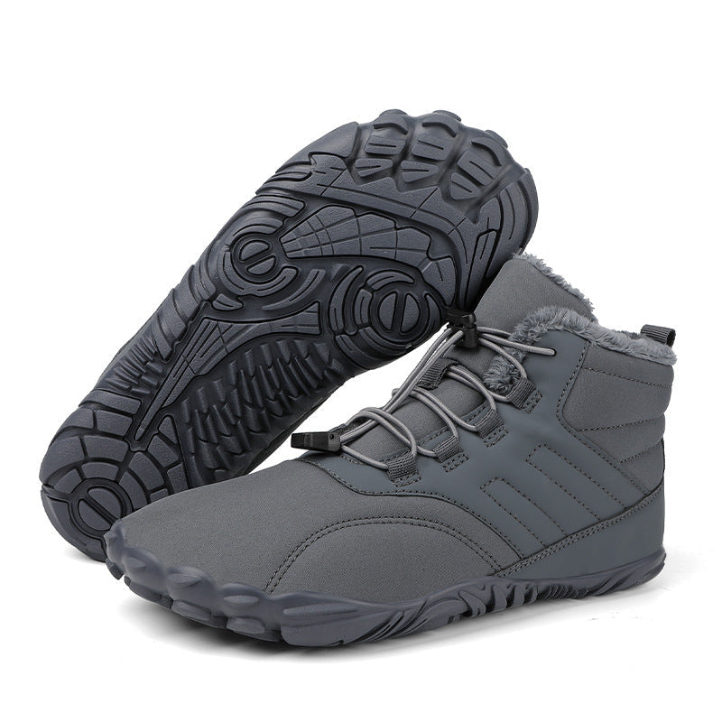 Fleece-Lined Waterproof Snow Boots