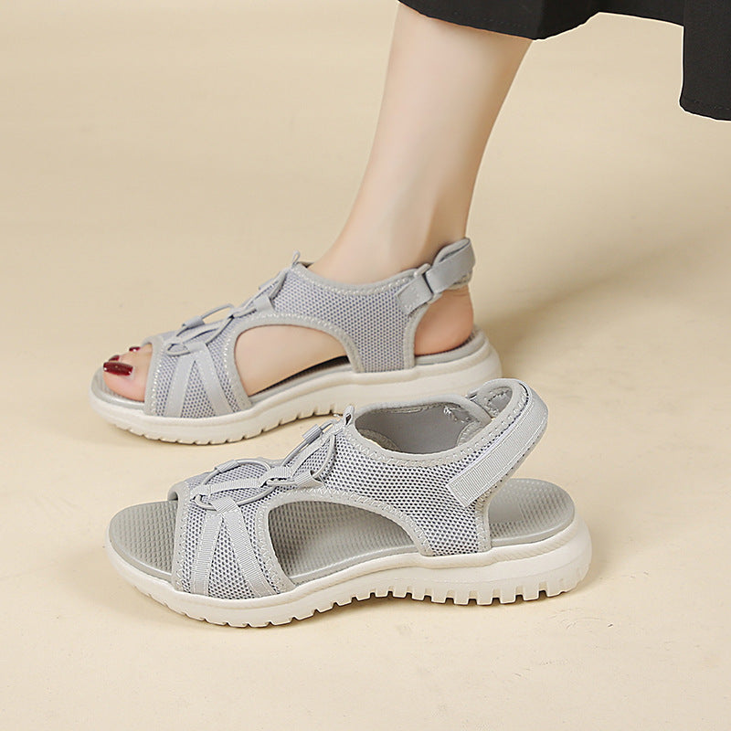 Women's Platform Mesh Sports Sandals