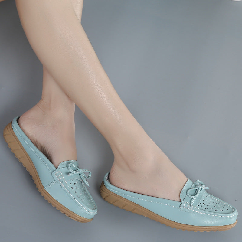 Women's Hollow-Out Slip-On Sandals