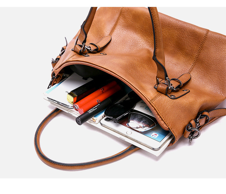 Women's Retro Large Capacity Travel Bag