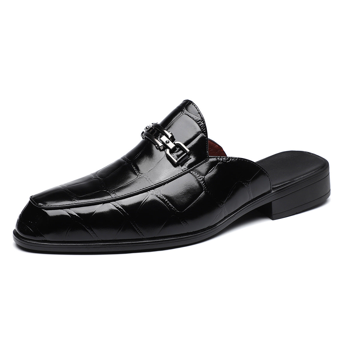 Men's Casual Leather Slippers