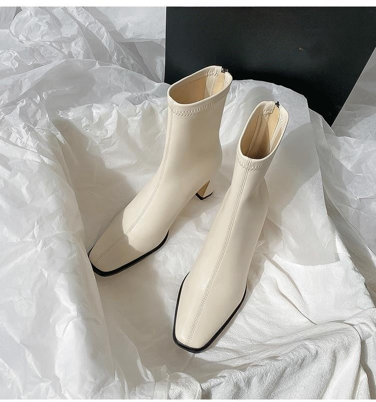 Women's Brushed Short Boots