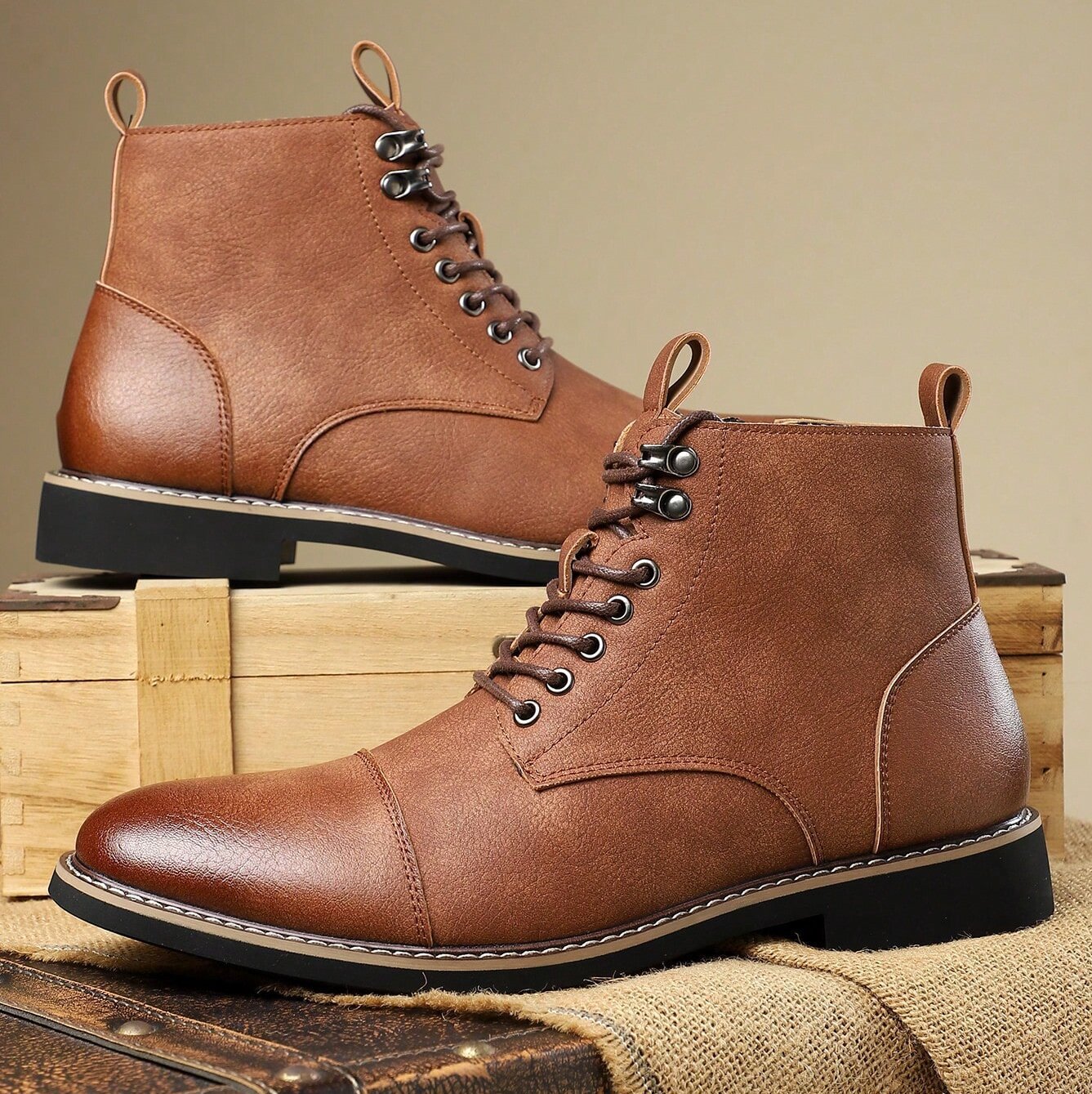 Men's Business Casual Martin Boots