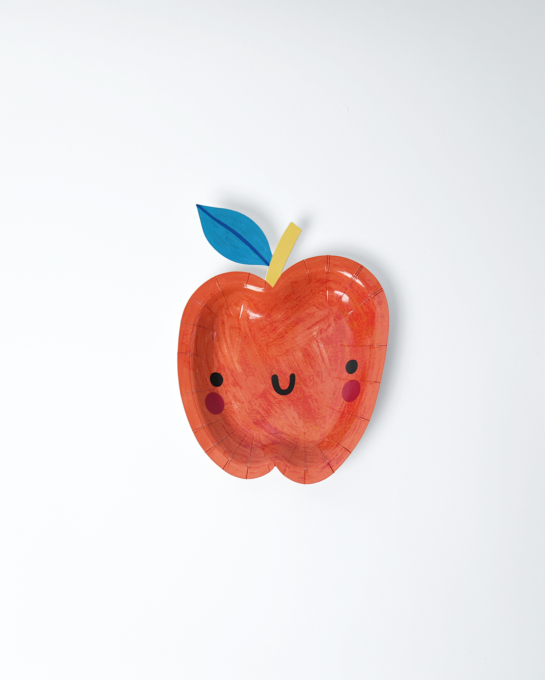 Little Chef Dessert Party Plates (x12) | Kids Cooking & Baking Birthday Party Supplies | Fruit Veggie Shaped Paper Plates