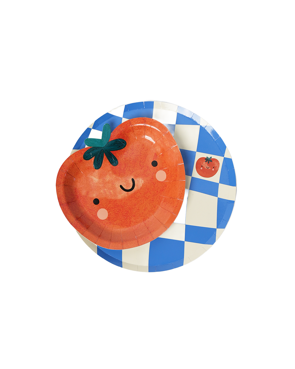 Little Chef Birthday Party Supplies Pack (Serves 12) | Kids Cooking & Baking Themed Party Kit | Checkered Plates, Cups & Tableware Set