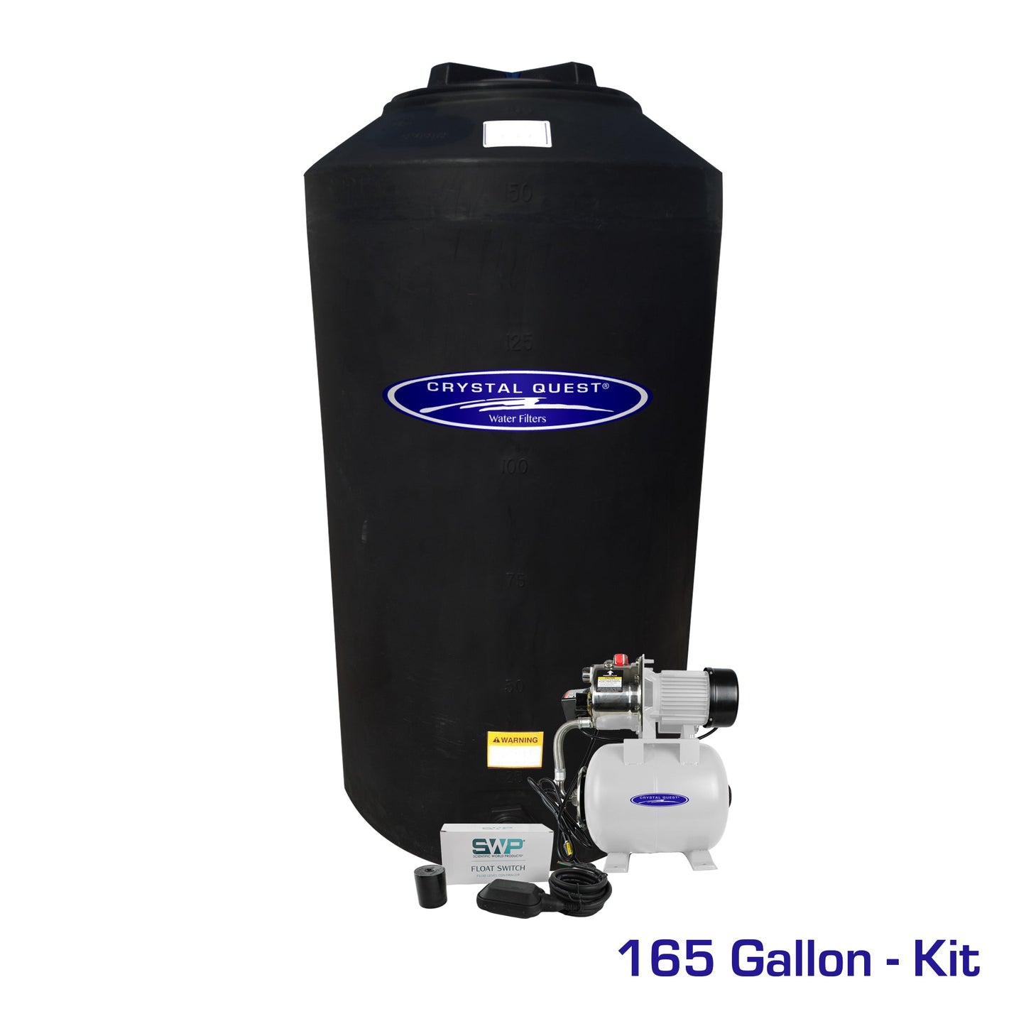 Atmospheric Storage Tank Kit with Pump - 165 Gallon