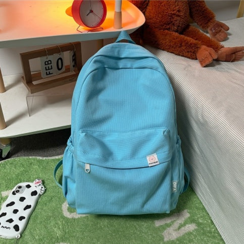 Unisex Candy-Colored Large-Capacity Travel Backpack Travel Bag