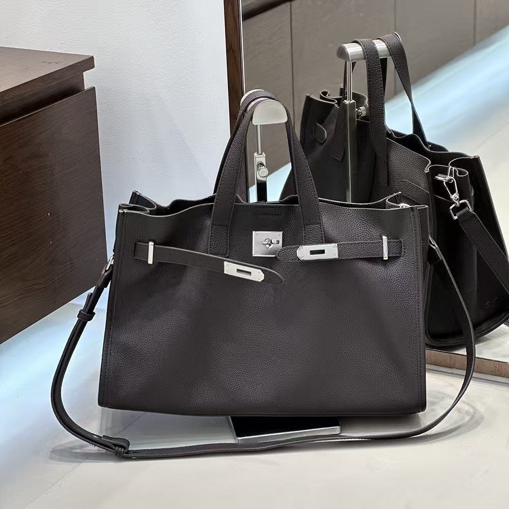 Women's Top Layer Cowhide Crossbody Bag