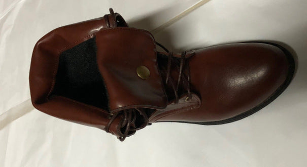Knight Lace-Up Boots