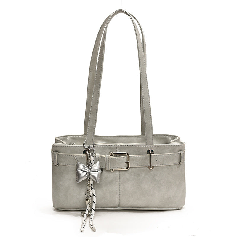 Commuter Texture Underarm Shoulder Handbag Travel Bag