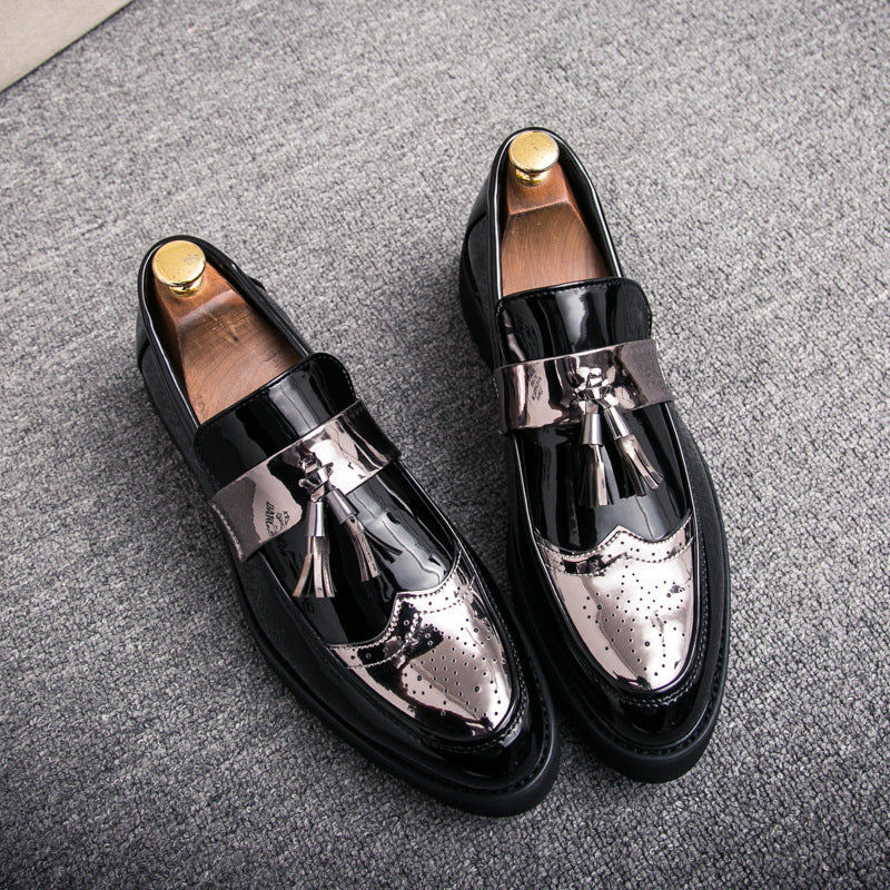 Men's British Style Casual Tassel Shoes