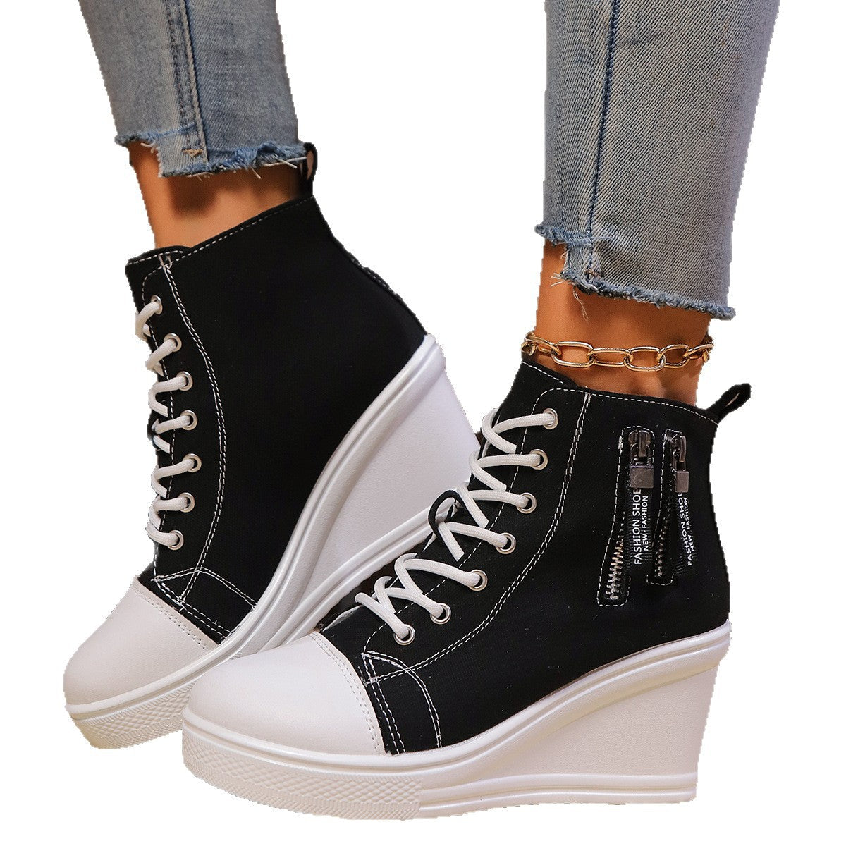Women's Casual Wedge Sneakers