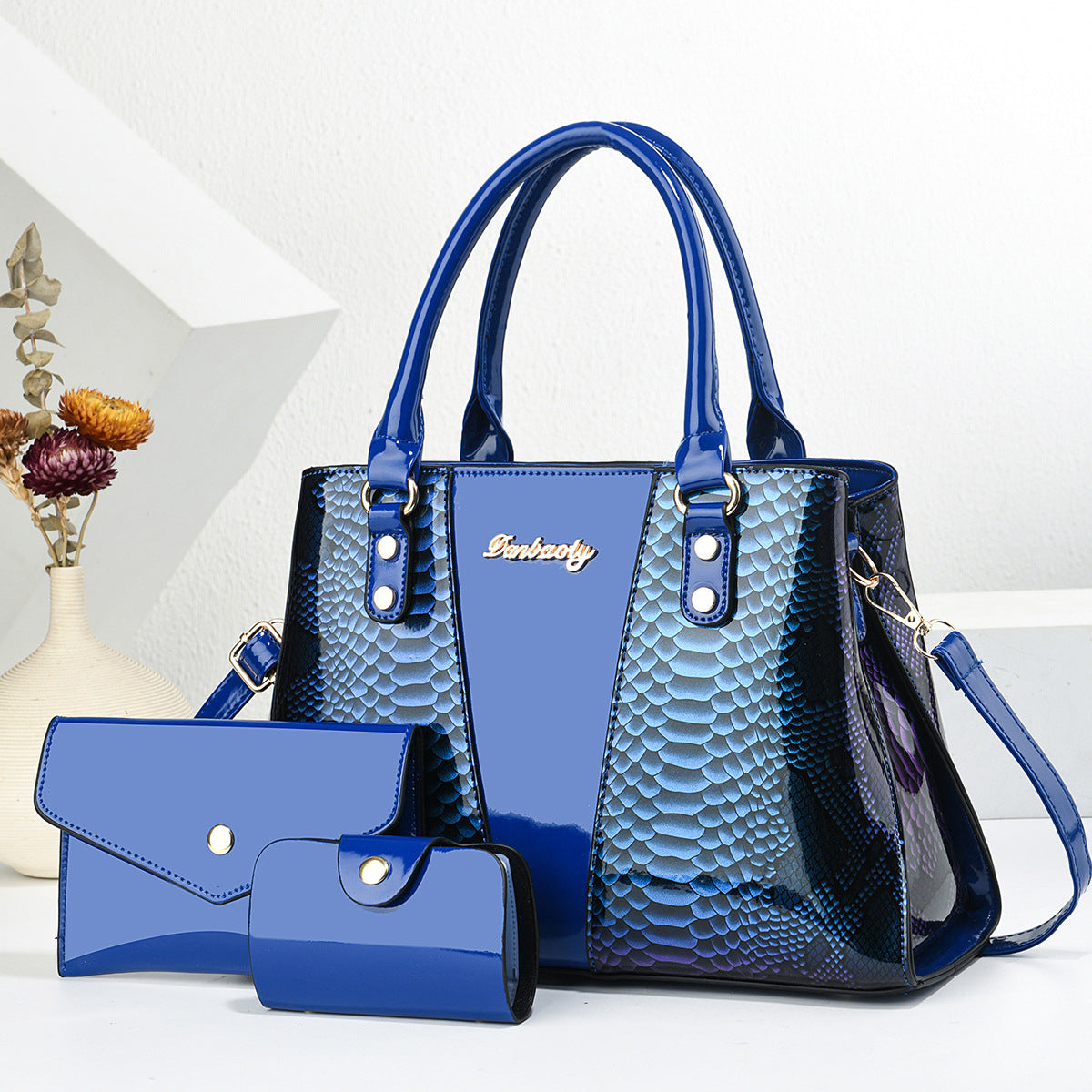 Large-Capacity Crossbody Tote Bag Set Crossbody Bag