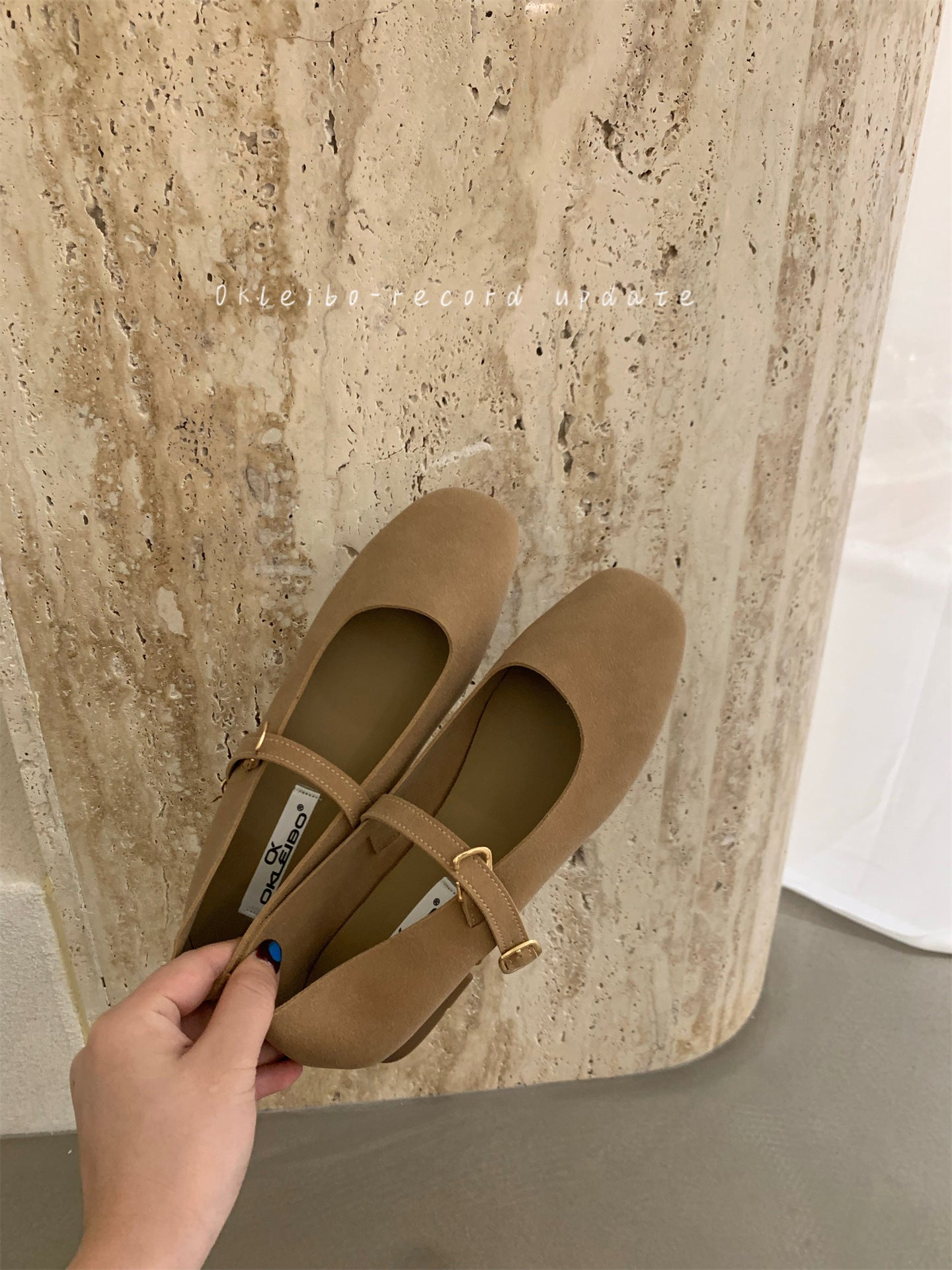 Women's Retro Frosted Flats