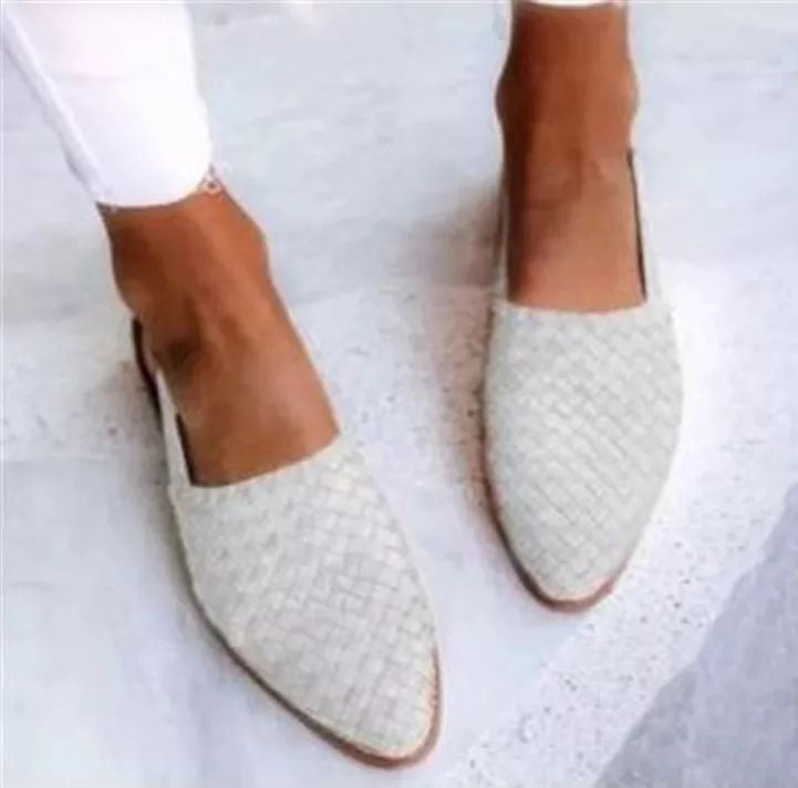 Unisex European And American Baotou Flat Loafers With