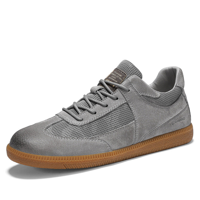 Top Layer Pigskin Leather Casual German Shoes