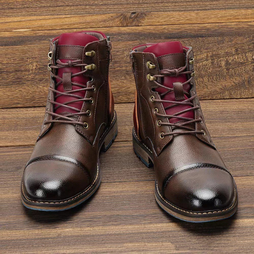 Men's High-Top Martin Boots
