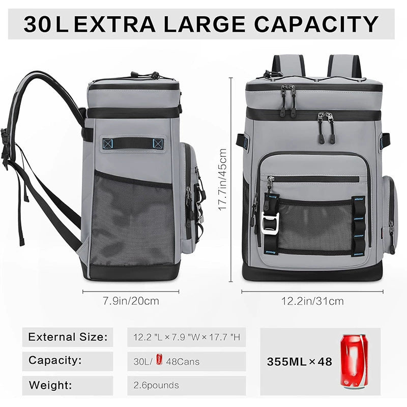 Large-Capacity Oxford Cloth Waterproof Backpack