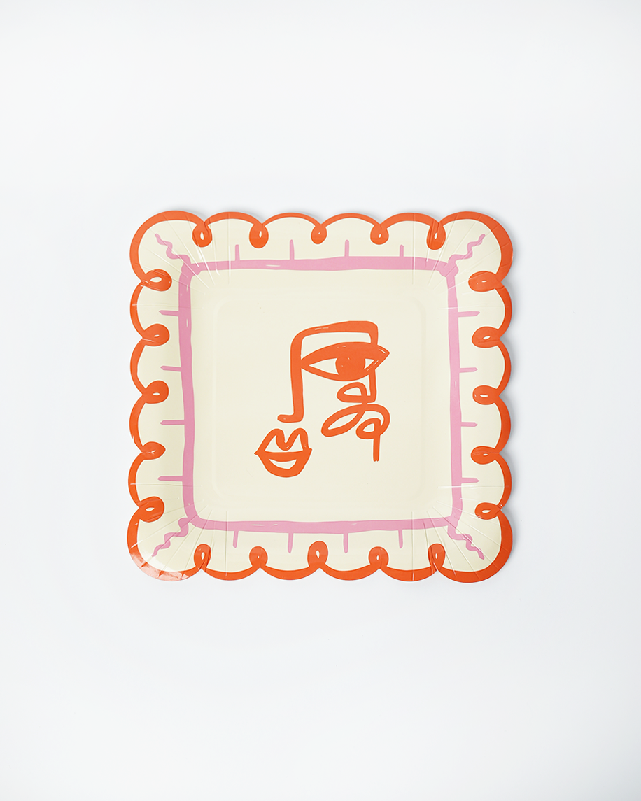 Art Birthday Party Supplies Pack (Serves 12) | Modern Painting Theme Kids Party Kit | Plates, Cups & Napkins Set
