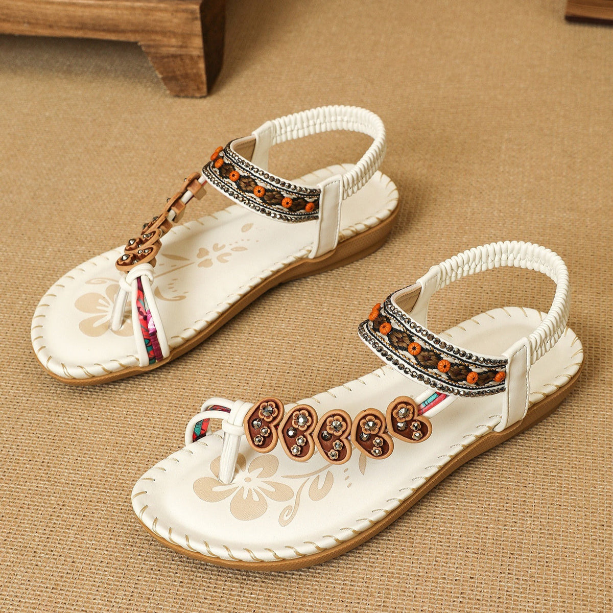 Women's Bohemian Beach Flat Sandals
