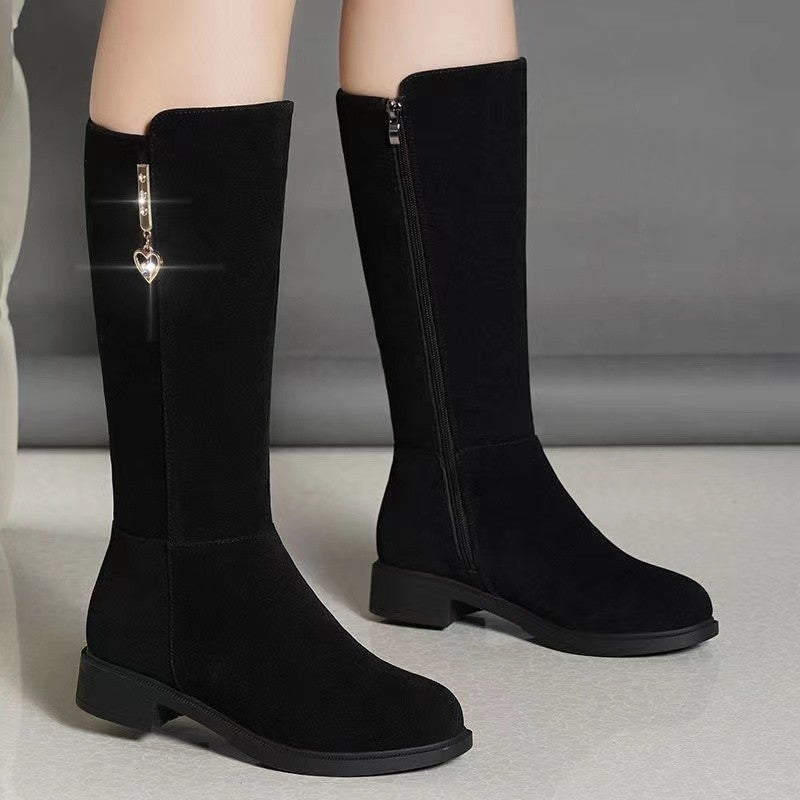 Women's Fleece Lined Mid-Calf Boots
