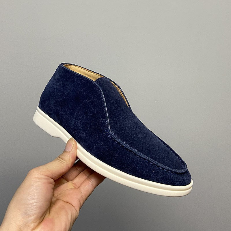 Retro Flat Ankle-length Loafers