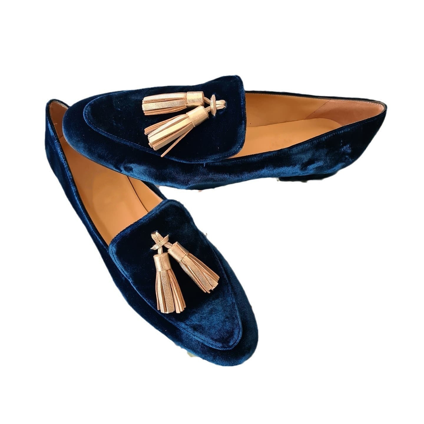 Women's Tassel Pointed-Toe Casual Flats