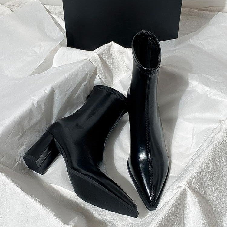 Women's Retro Soft Leather Ankle Boots