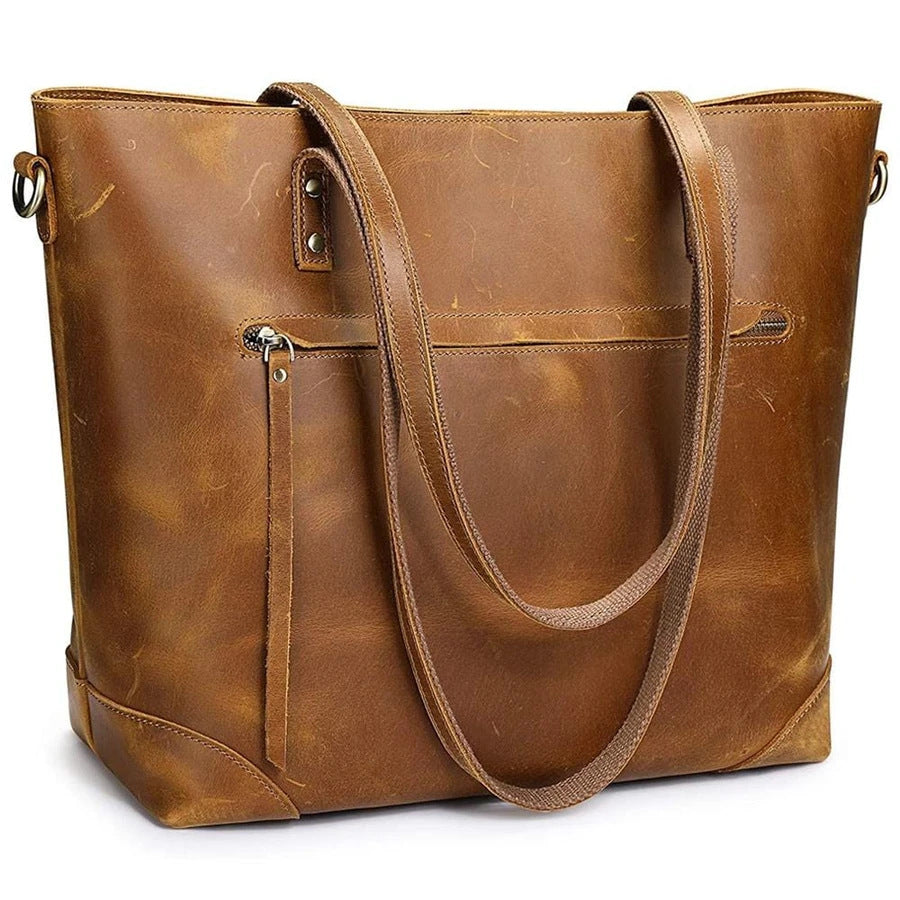 Vintage Vegetable Soft Oil Waxed Travel Bag