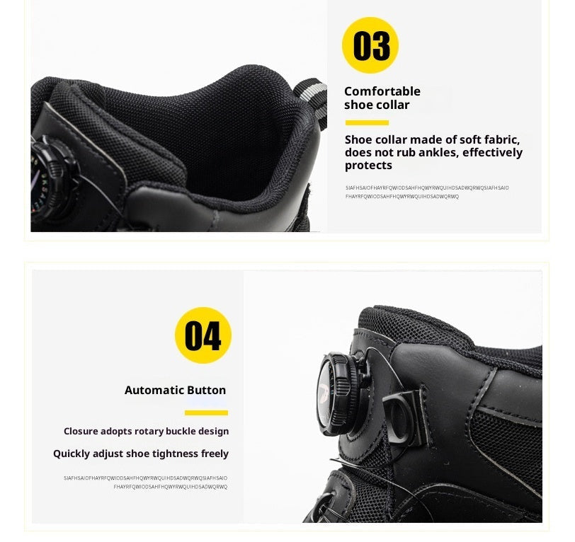 Anti-skid Steel Toe Labor Insurance Shoes